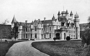 Zamek Balmoral, Szkocja, ok. 1920 r.