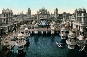 Court of Honor, Imperial International Exhibition, Londyn, 1909.