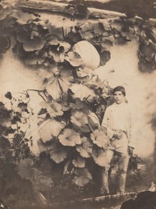 Chłopiec z winoroślą dyni, 1854. autorstwa Varin Frères