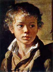 Portret młodego chłopca