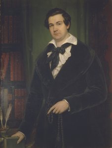 Portret aktora Wasilija Andriejewicza Karatygina 1802-1853, 1842