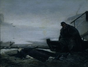 Utopiony, połowa lat 60. XIX wieku autorstwa Vasili Grigorevich Perov