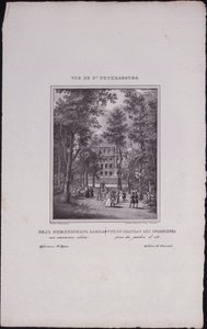 Widoki Sankt Petersburga. Zamek św. Michała, 1833 autorstwa Vasili Semenovich Sadovnikov