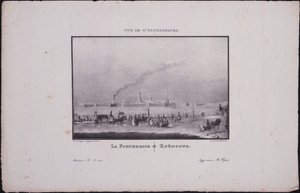 Widoki Sankt Petersburga. Twierdza Piotra i Pawła, 1833 autorstwa Vasili Semenovich Sadovnikov