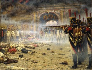 Francuzi w Moskwie, 1897-1898 autorstwa Vasili Vasilievich Vereshchagin