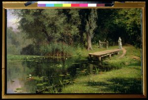 Zarośnięty staw, 1880