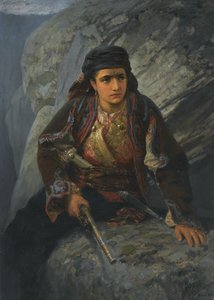 Punkt widokowy, 1876 autorstwa Vasilij Dmitrievich Polenov