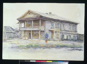 Dom Surikowa w Krasnojarsku, 1890-91 autorstwa Vasilij Ivanovic Surikov
