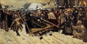 Боярина Пажаритар Морозова (1675 онд нас барсан) 1887 онд цаазлагдсан.