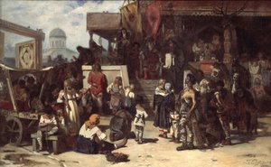 Wyrok Wielkiego Księcia, 1874 autorstwa Vasilij Ivanovic Surikov