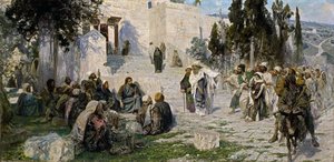 Ten, który jest bez grzechu... autorstwa Vasily Polenov