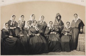 Pielęgniarki gminy pielęgniarek Krestovozdvizhenskaya, 1854