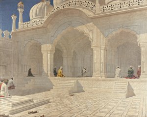 Meczet Perłowy, Delhi
