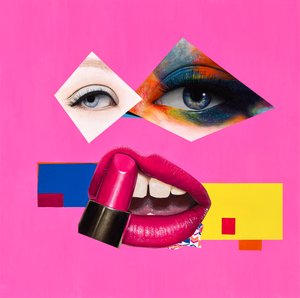 Apatetic Me, 2016 (akryl na płótnie)