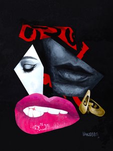 Lecherous Tastes, 2014 (akryl na płótnie)