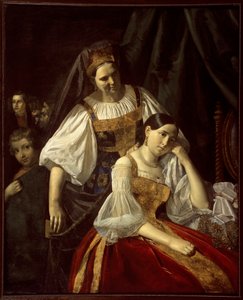„Przygotowania do podróży” Obraz Vassili Feklistov (Feklistov) (XIX w.) 1848 Wymiary 141x114 cm Państwowe Muzeum Rosyjskie, Sankt Petersburg (Petersburg) autorstwa Vassili Feklistov