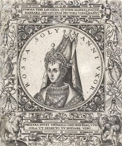 Portret sułtana Rokselany autorstwa Venetian School