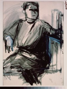 Autoportret autorstwa Vera Mikhailovna Yermolayeva