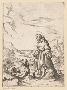 Św. Franciszek otrzymuje stygmaty