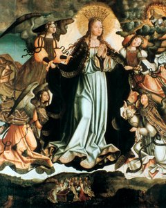 Wniebowzięcie NMP, c1491-1518 autorstwa Vicente Gil