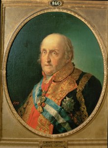 Infante Don Antonio Pascual de Borbon, brat króla Carlosa IV (obraz na płótnie)