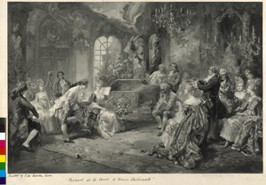 Mozart autorstwa Vicente de Paredes