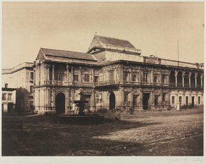 Ratusz, Sewilla, 1853. autorstwa Vicomte Joseph Vigier