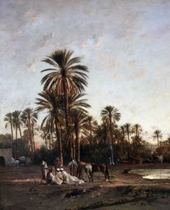 Jezioro Afryki. 1866 (olej na płótnie)