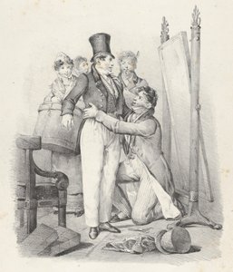 Facet. II: Już nie poznaję siebie Już nie poznaję siebie, 1824. autorstwa Victor Adam