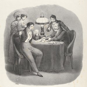 Facet. X: Co za pech! Co za pech!, 1824. autorstwa Victor Adam