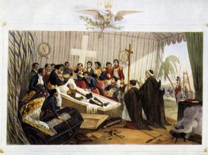 Otwarcie trumny Napoleona na Wyspie Św. Heleny, 16 października