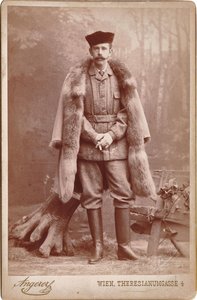 Rudolf, książę koronny Austrii 1858-1889, 1889. autorstwa Victor Angerer