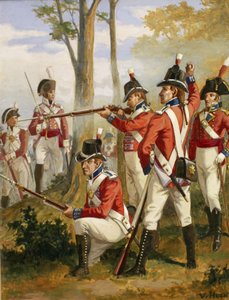Royal Marines Uniforms 1790-1807, c.1924 (wc na papierze)