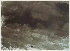 Odizolowany dom pod wpływem burzy. Pióro i pranie ... autorstwa Victor Hugo