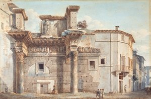 Forum Trajana w Rzymie (rysunek)