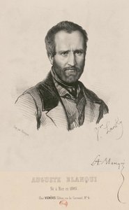Portret Louis-Auguste Blanqui 1805-1881, 1849. autorstwa Victor Larsky