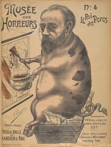 Muzeum horrorów Galeria horrorów: Émile Zola, 1899.