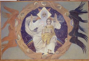 Trójca Święta, Szkic przygotowawczy do katedry Aleksandra Newskiego w Warszawie, 1907