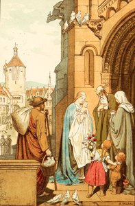 Chrystus sprowadzony do Jerozolimy autorstwa Victor Paul Mohn