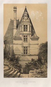 ...pl. 37, Château De La Rancière Maine et Loire, 1860. autorstwa Victor Petit