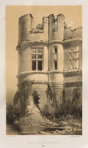 ...pl. 99, Stary Zamek Belin Sarthe, 1860.