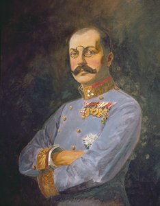 Generał arcyksiążę Franciszek Salwator Austrii, ok. 1916 r. (olej na płótnie)