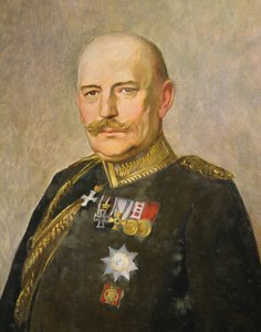 Generał Helmuth von Moltke Młodszy, ok. 1916 r. (olej na płótnie)