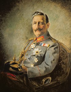 Wilhelm II, cesarz niemiecki, ok. 1916 r. (olej na płótnie)