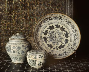 Niebiesko-biała porcelana Annam, XV-XVI w. (ceramika)
