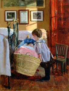 „Czujne oko”, 1889 r. autorstwa Viggo Christian Frederik Vilhelm Pedersen