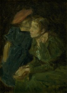 Nanna i jej matka autorstwa Viggo Johansen