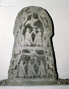 Kamień runiczny VII-VIII wiek autorstwa Viking