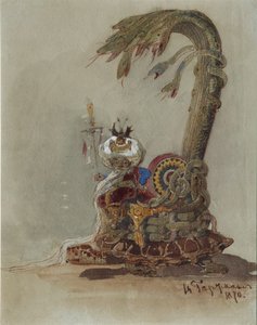 Scenografia do opery Rusłan i Ludmiła M. Glinki autorstwa Viktor Alexandrovich Hartmann