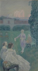 Harmonia, 1900 autorstwa Viktor Elpidiforovich Borisov Musatov